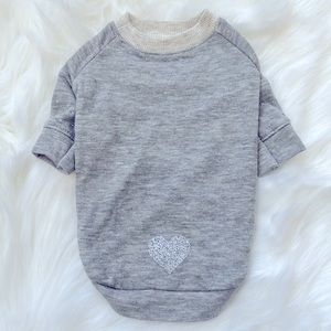 Studio Eloise Gray Heart Tee